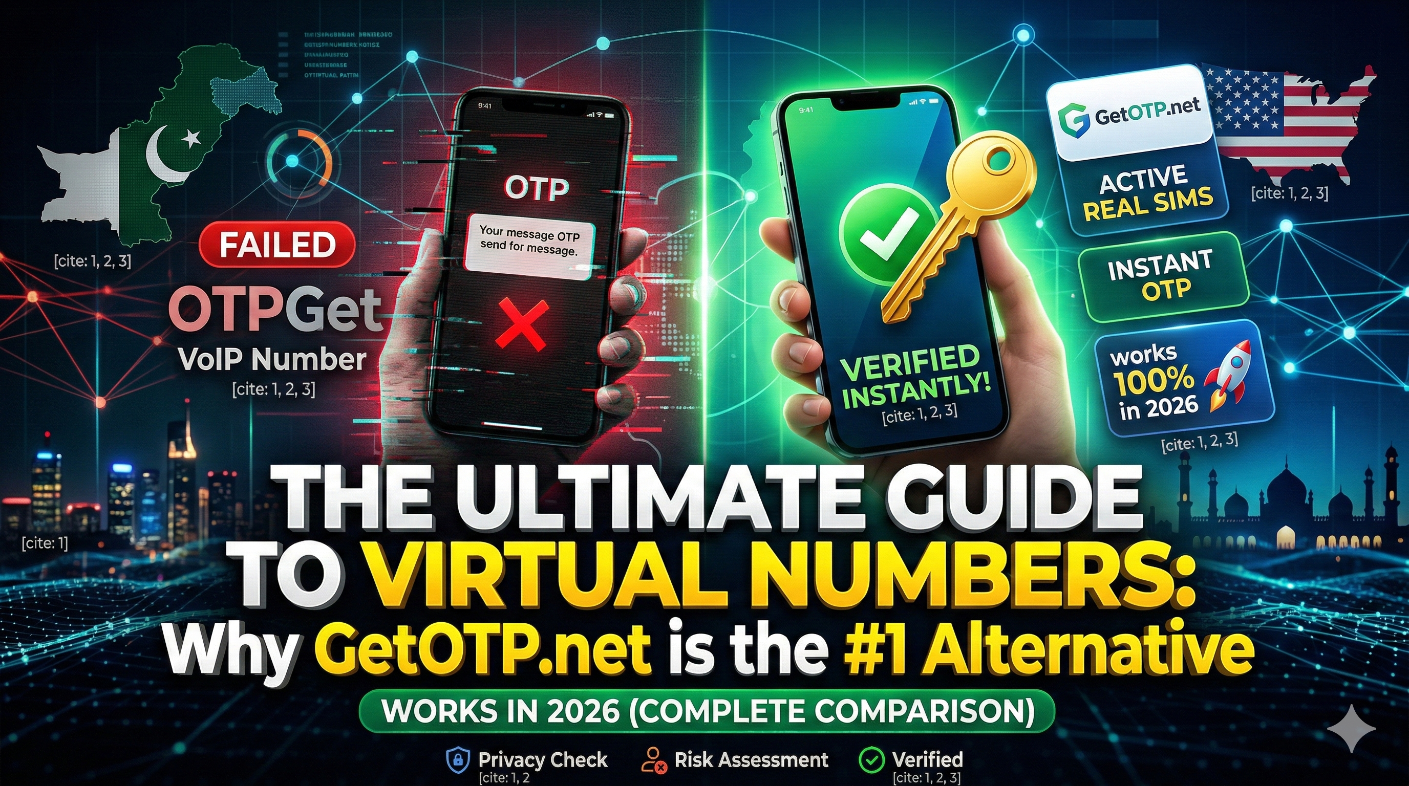 The Ultimate Guide to Virtual Numbers: Why GetOTP.net is the #1 Alternative to OTPGet in 2026